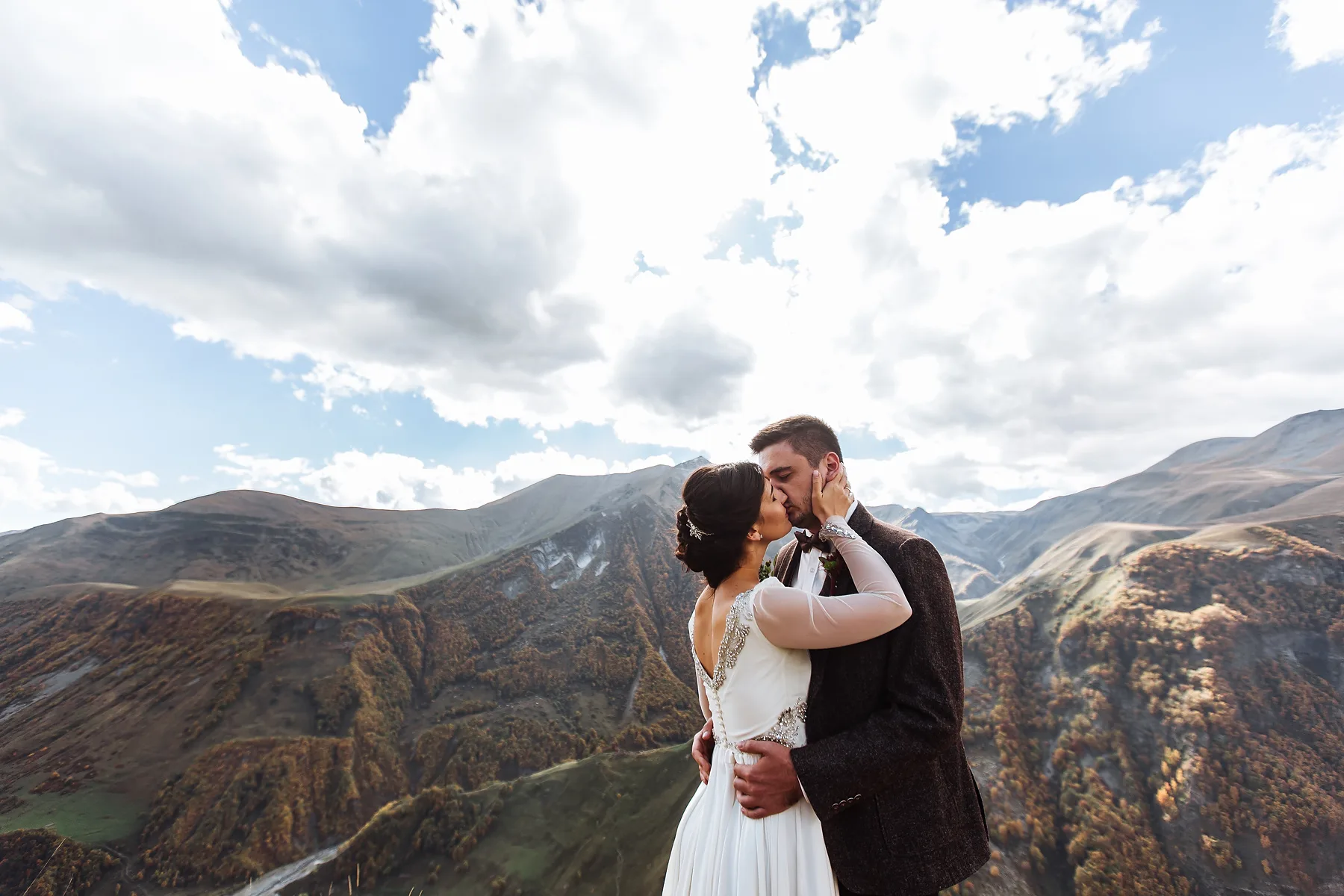Anuka & Denis - A Wedding in Georgia photographed by Anton Matveev