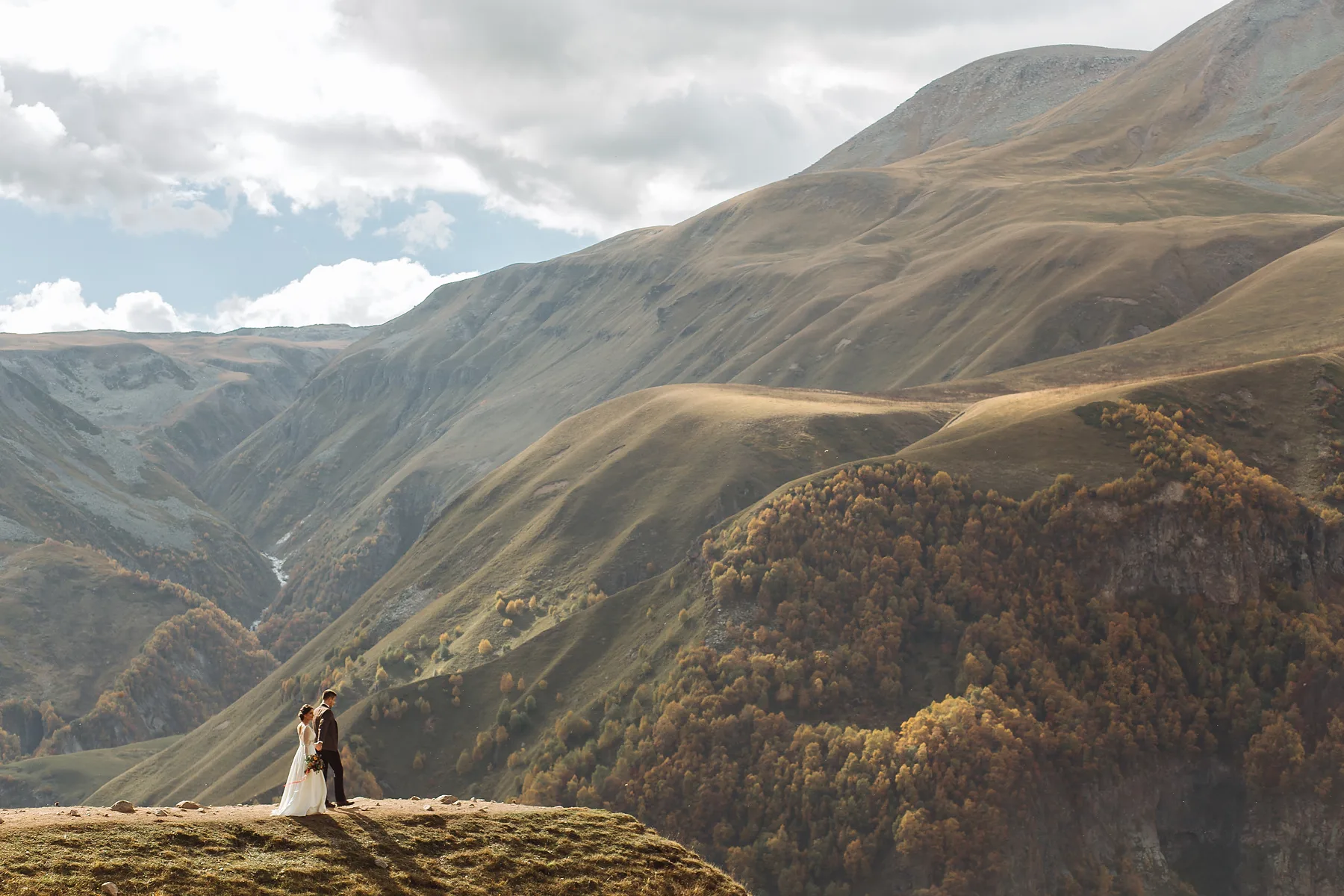 Anuka & Denis - A Wedding in Georgia photographed by Anton Matveev
