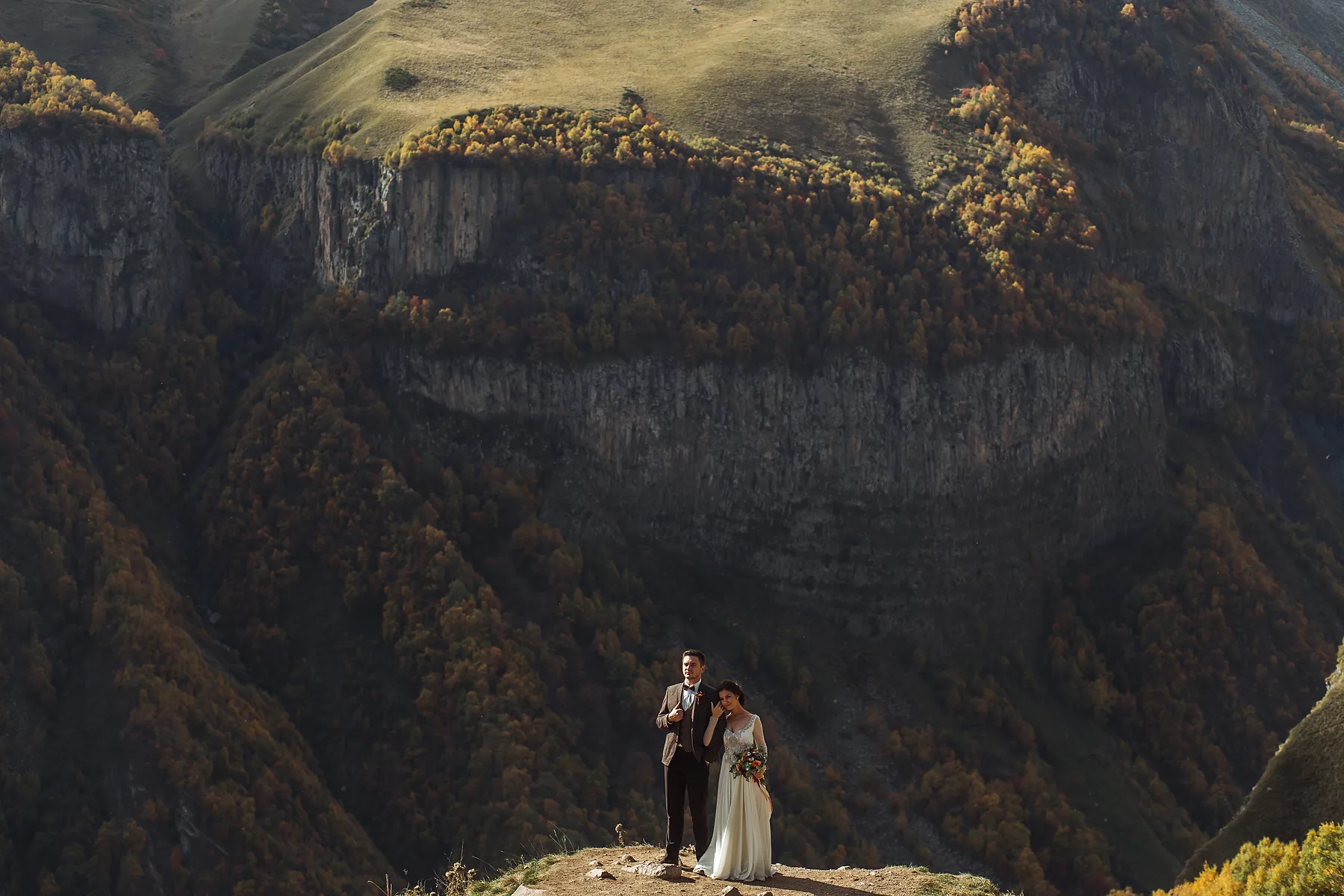 Anuka & Denis - A Wedding in Georgia photographed by Anton Matveev