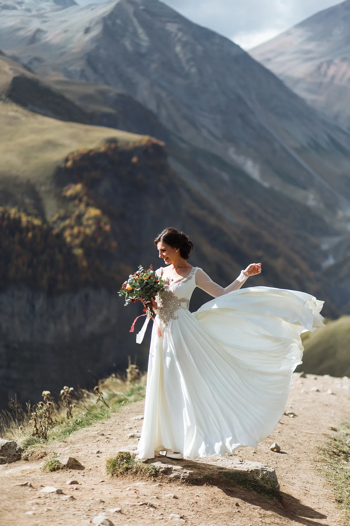 Anuka & Denis - A Wedding in Georgia photographed by Anton Matveev
