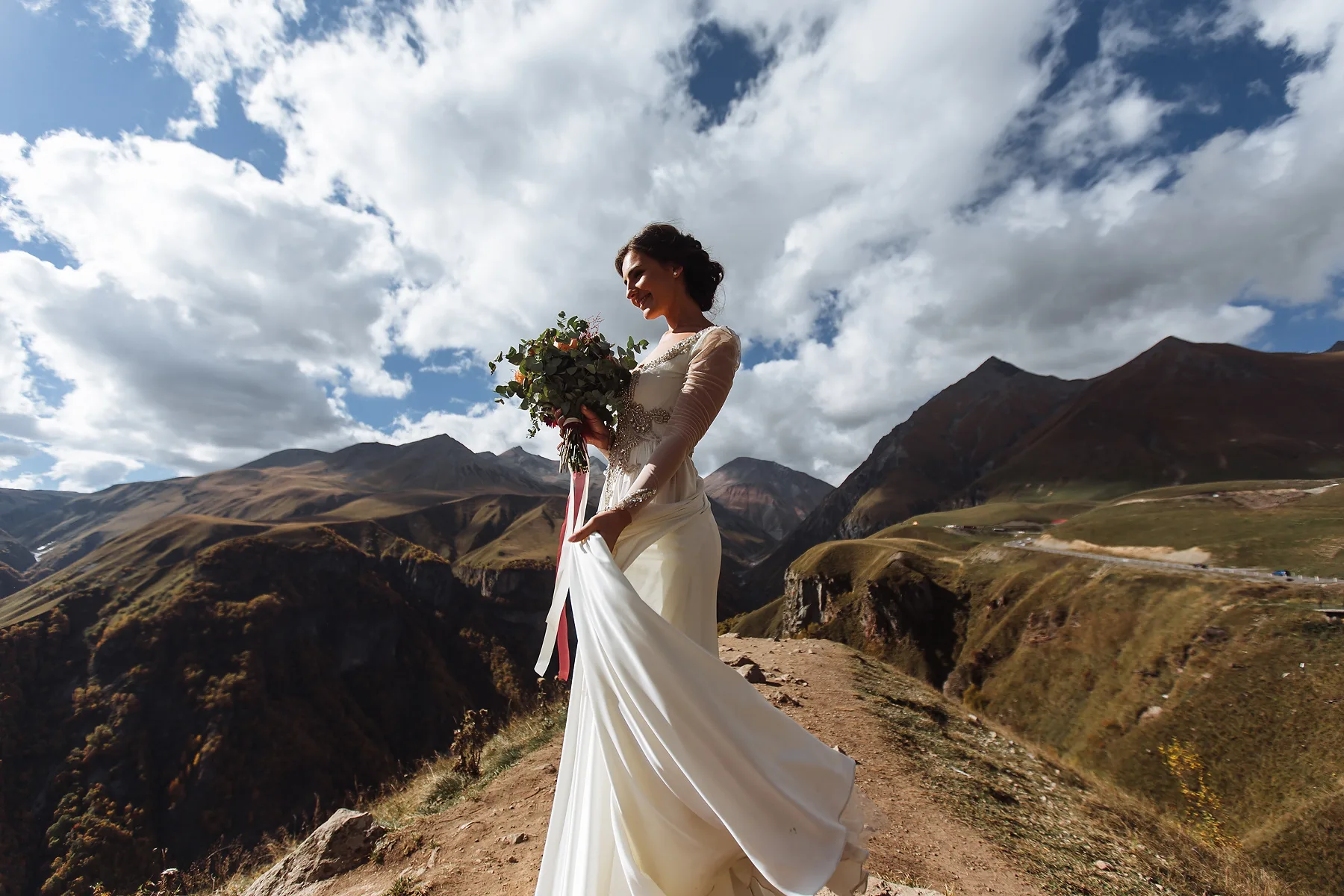 Anuka & Denis - A Wedding in Georgia photographed by Anton Matveev