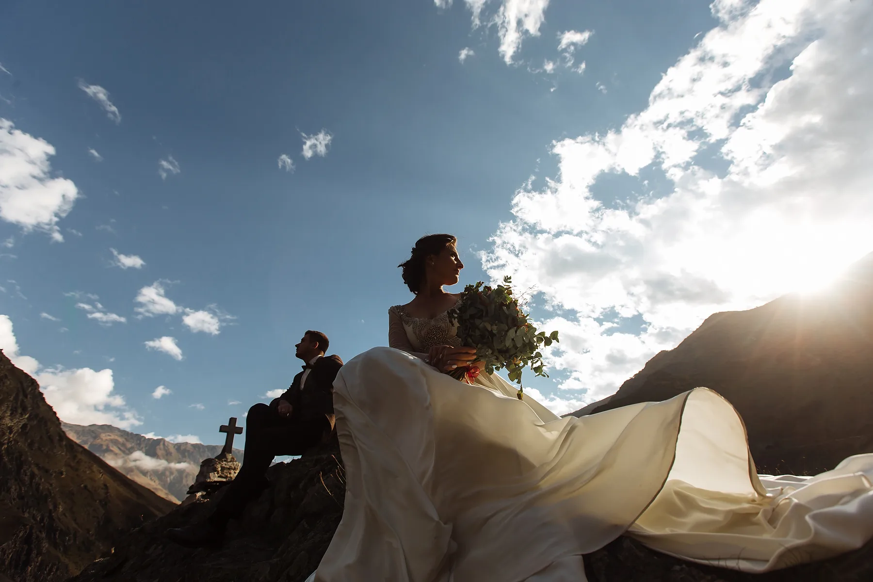 Anuka & Denis - A Wedding in Georgia photographed by Anton Matveev