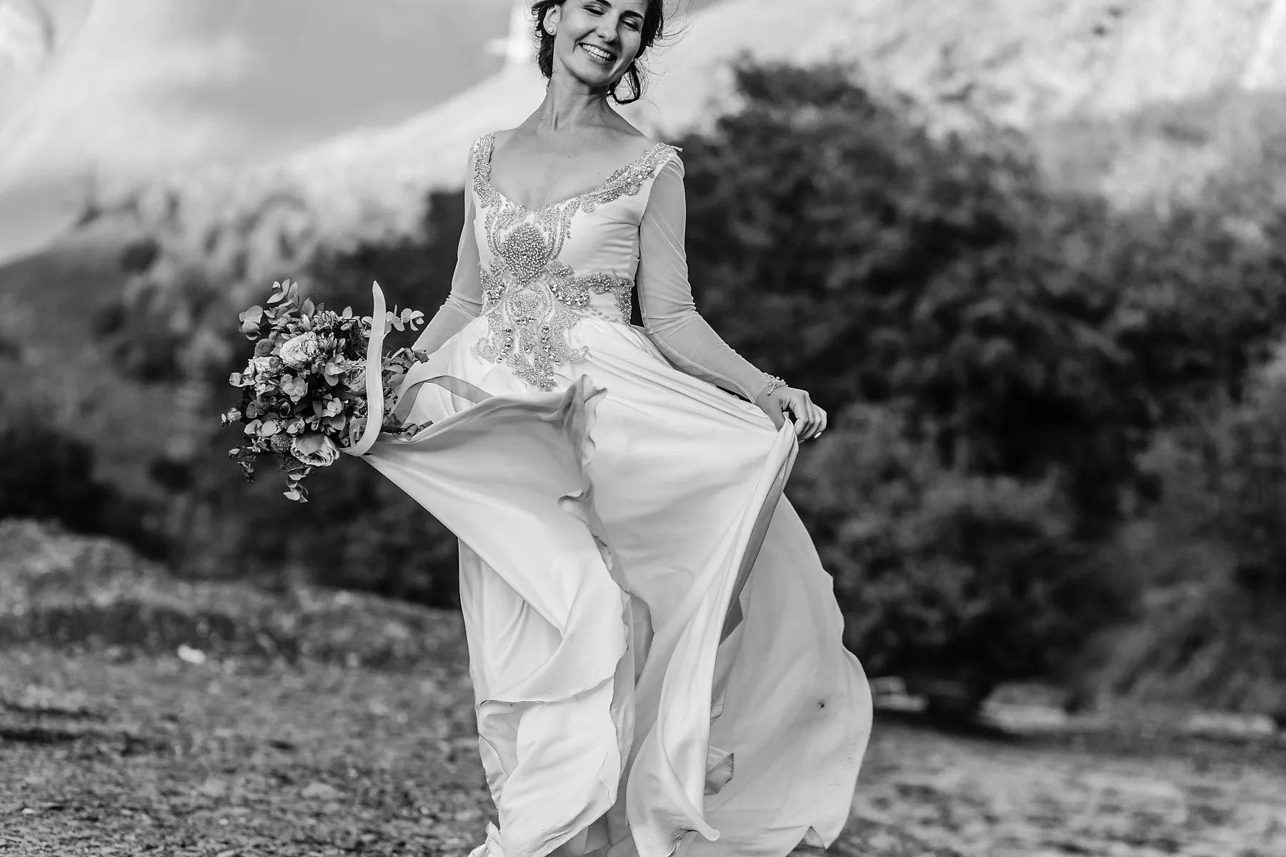 Anuka & Denis - A Wedding in Georgia photographed by Anton Matveev
