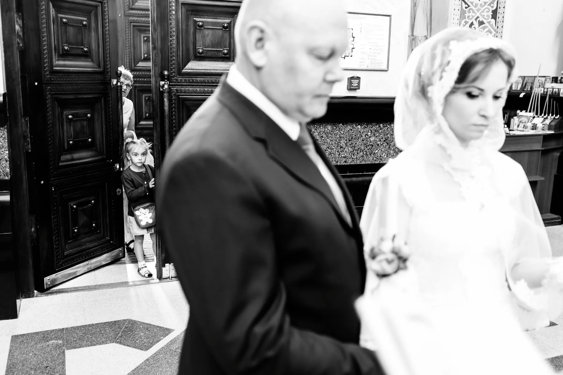 A Church Wedding Ceremony photographed by Anton Matveev