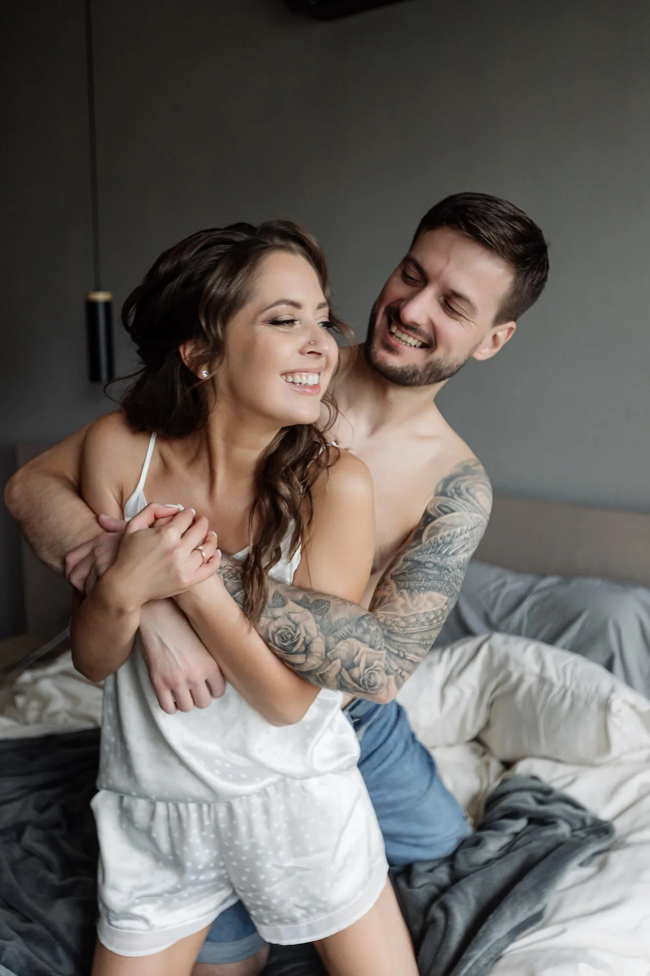 D & I Wedding at Birds Moscow City photographed by Anton Matveev