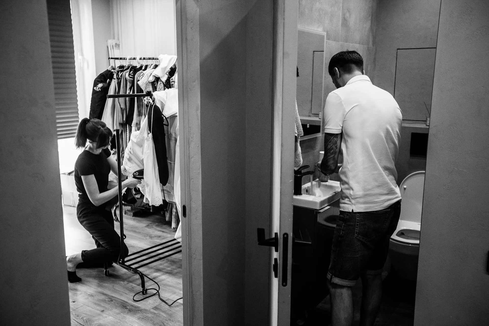 D & I Wedding at Birds Moscow City photographed by Anton Matveev