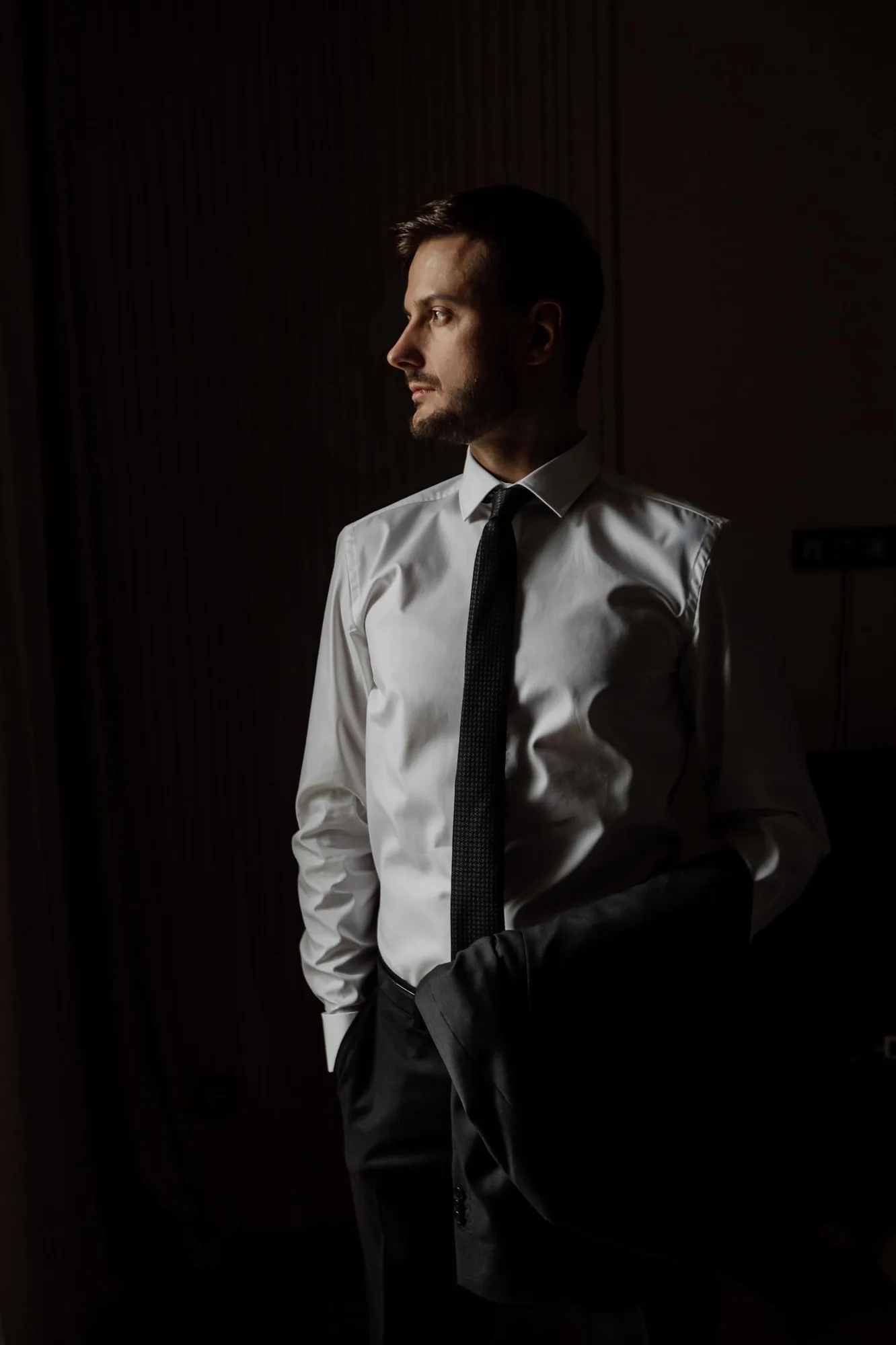 D & I Wedding at Birds Moscow City photographed by Anton Matveev