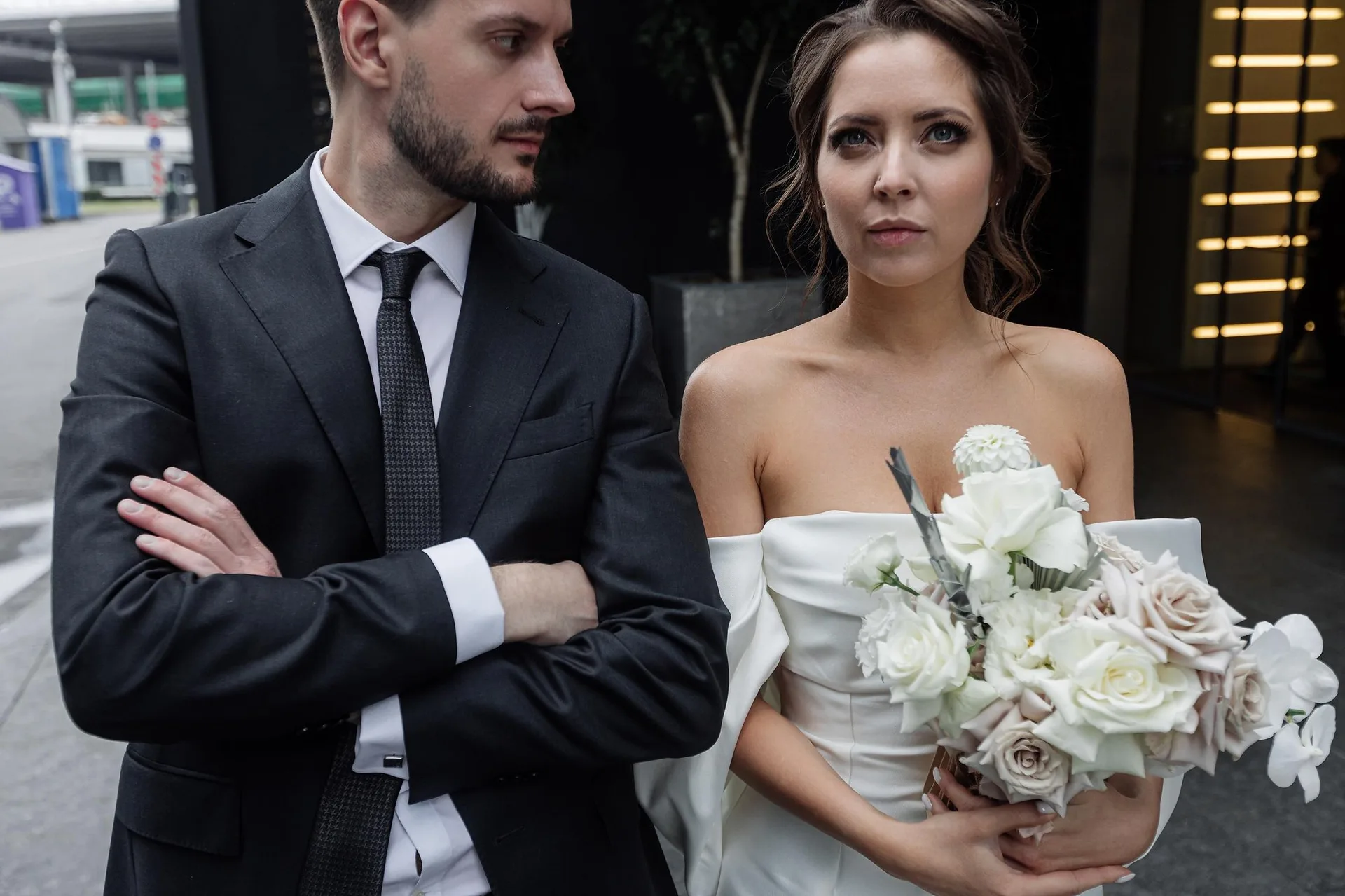 D & I Wedding at Birds Moscow City photographed by Anton Matveev