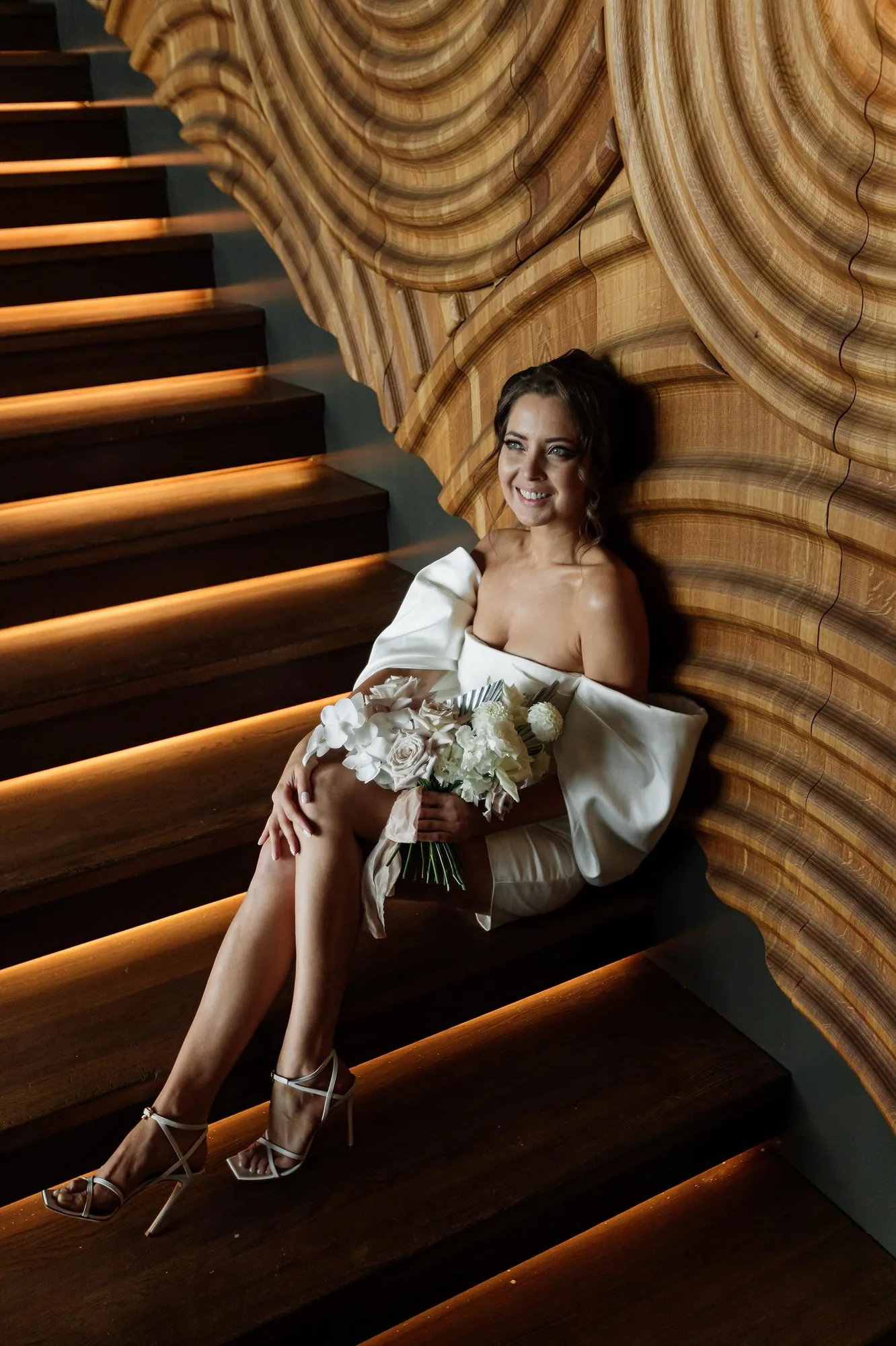 D & I Wedding at Birds Moscow City photographed by Anton Matveev