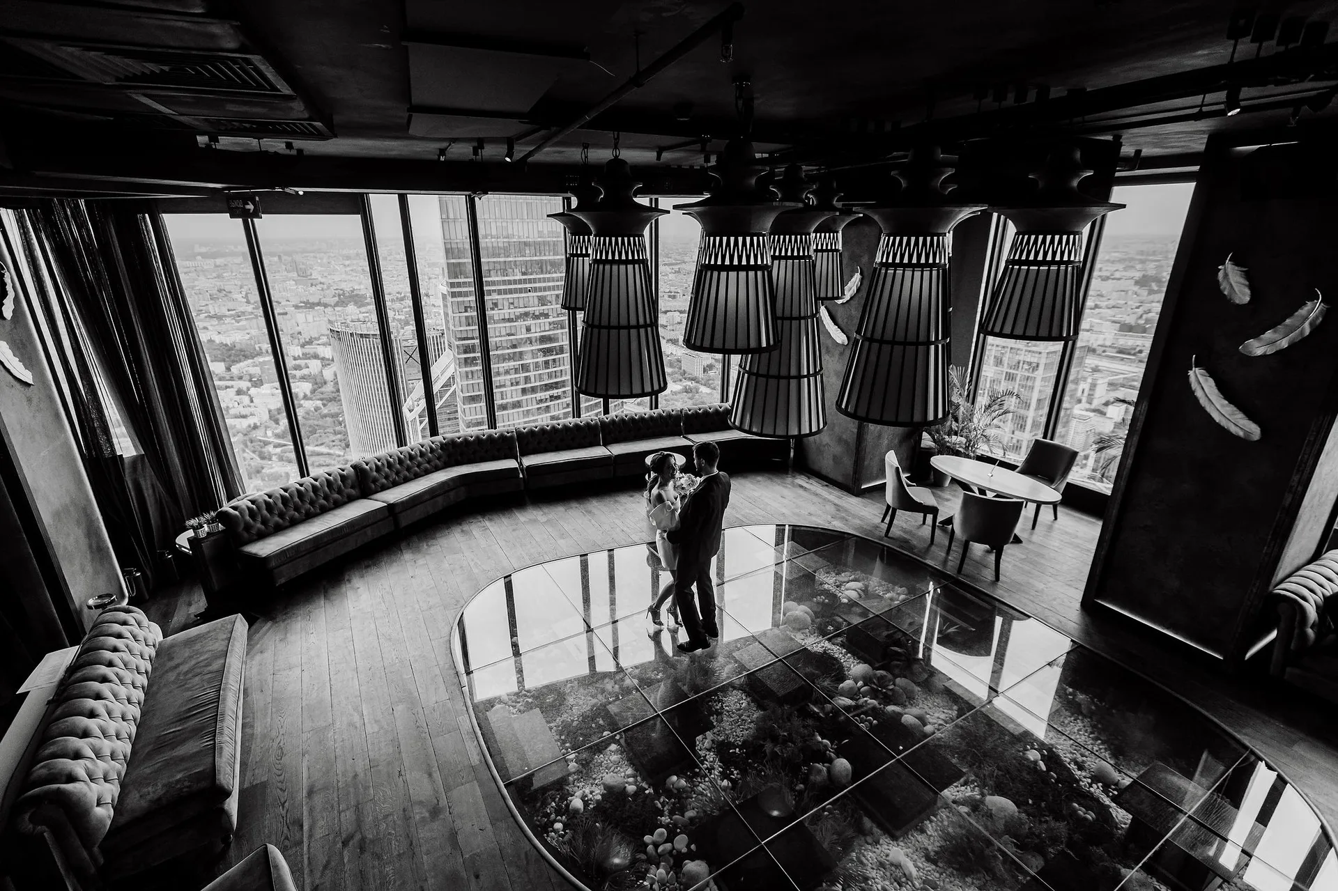 D & I Wedding at Birds Moscow City photographed by Anton Matveev
