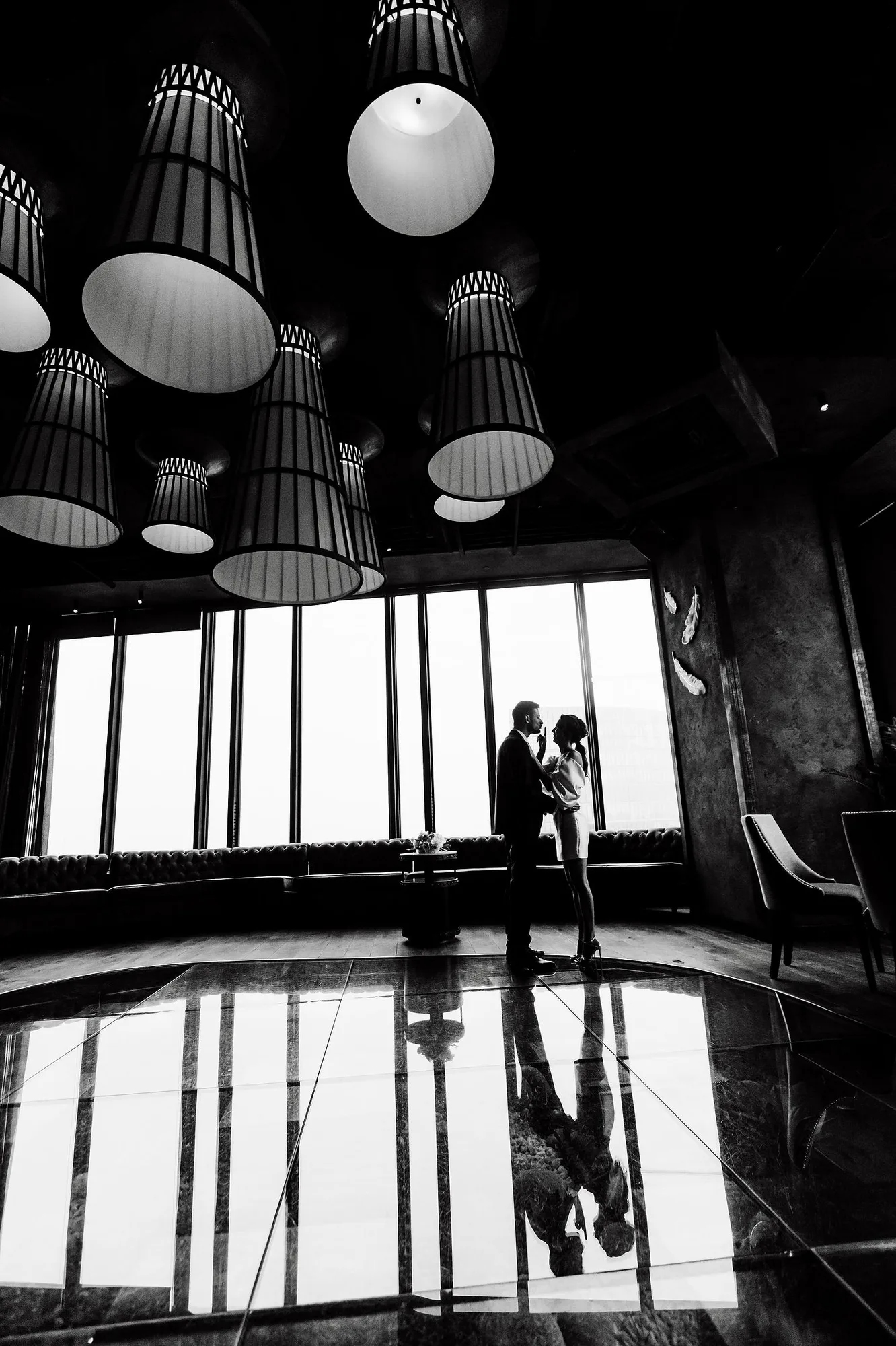 D & I Wedding at Birds Moscow City photographed by Anton Matveev