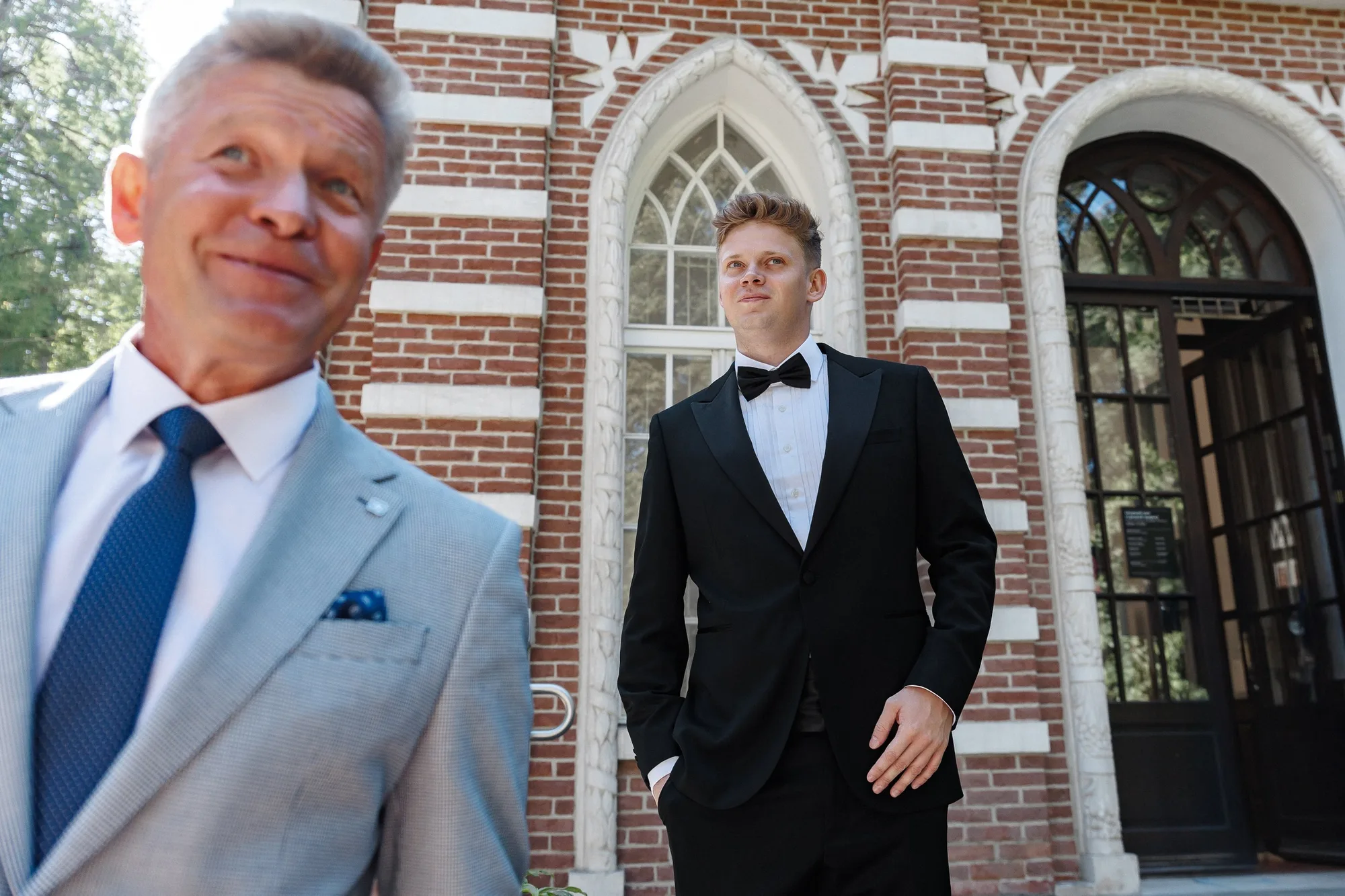 Intimate family wedding photograph of Egor and Ekaterina by Anton Matveev