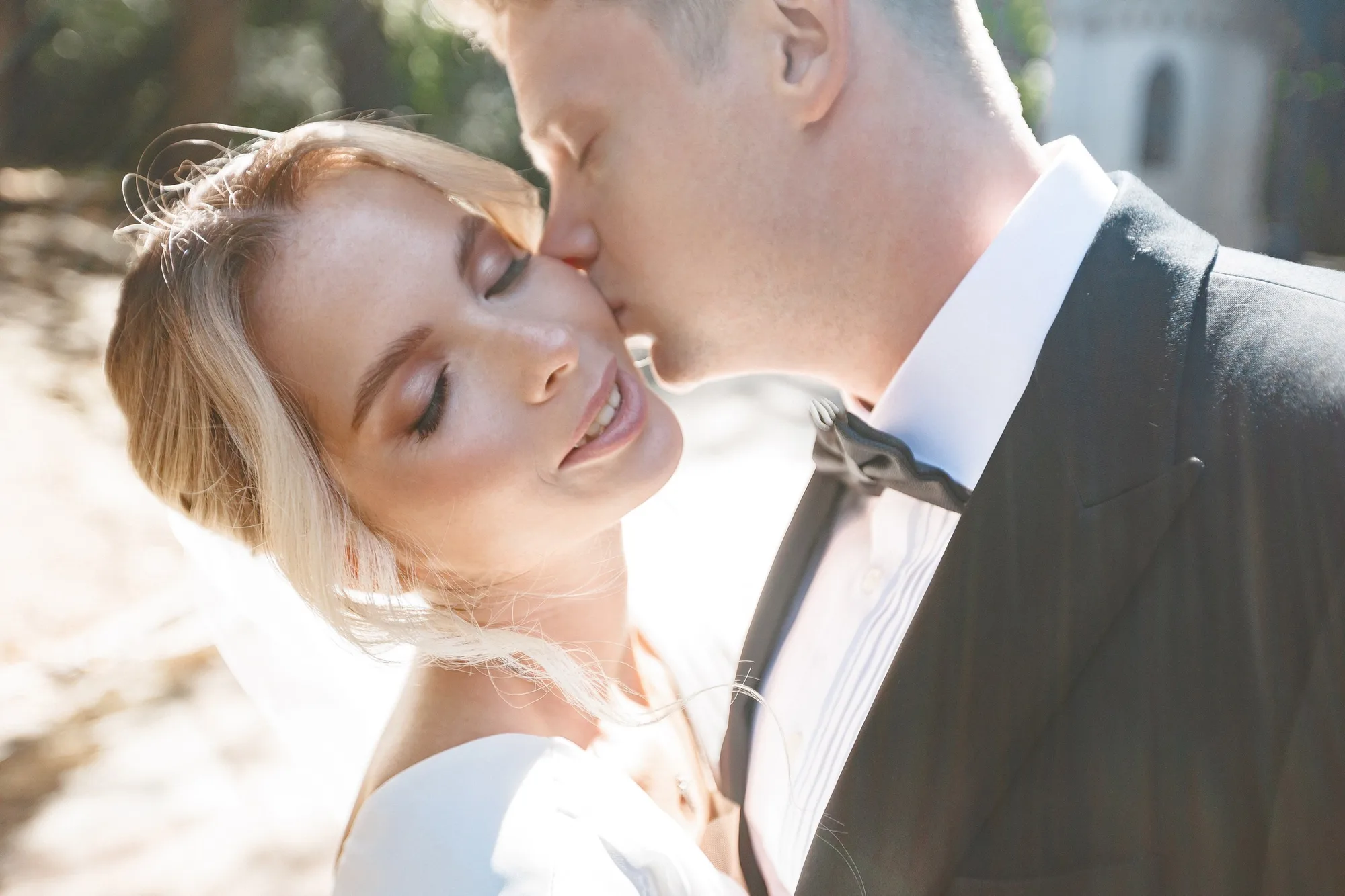 Intimate family wedding photograph of Egor and Ekaterina by Anton Matveev