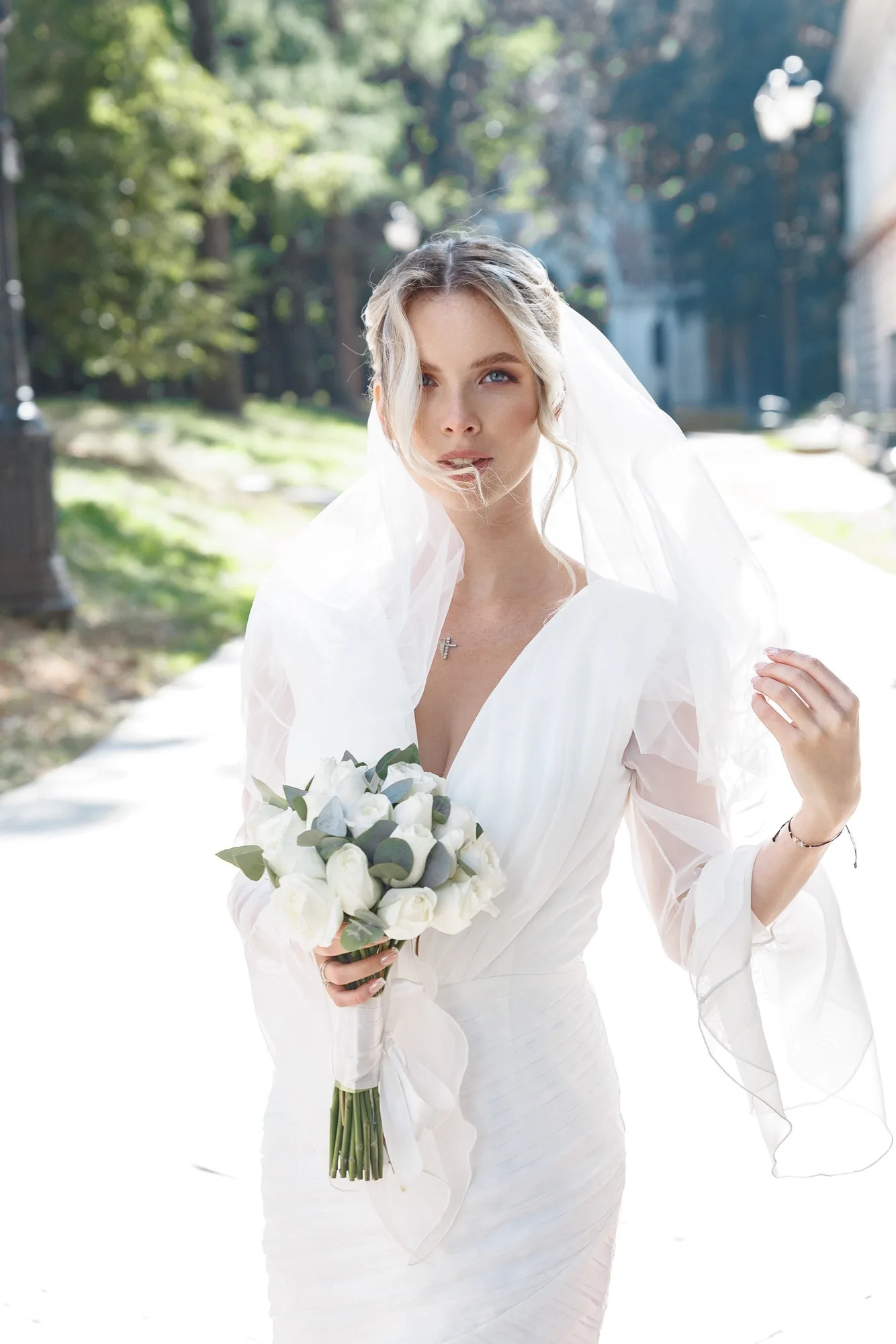 Intimate family wedding photograph of Egor and Ekaterina by Anton Matveev