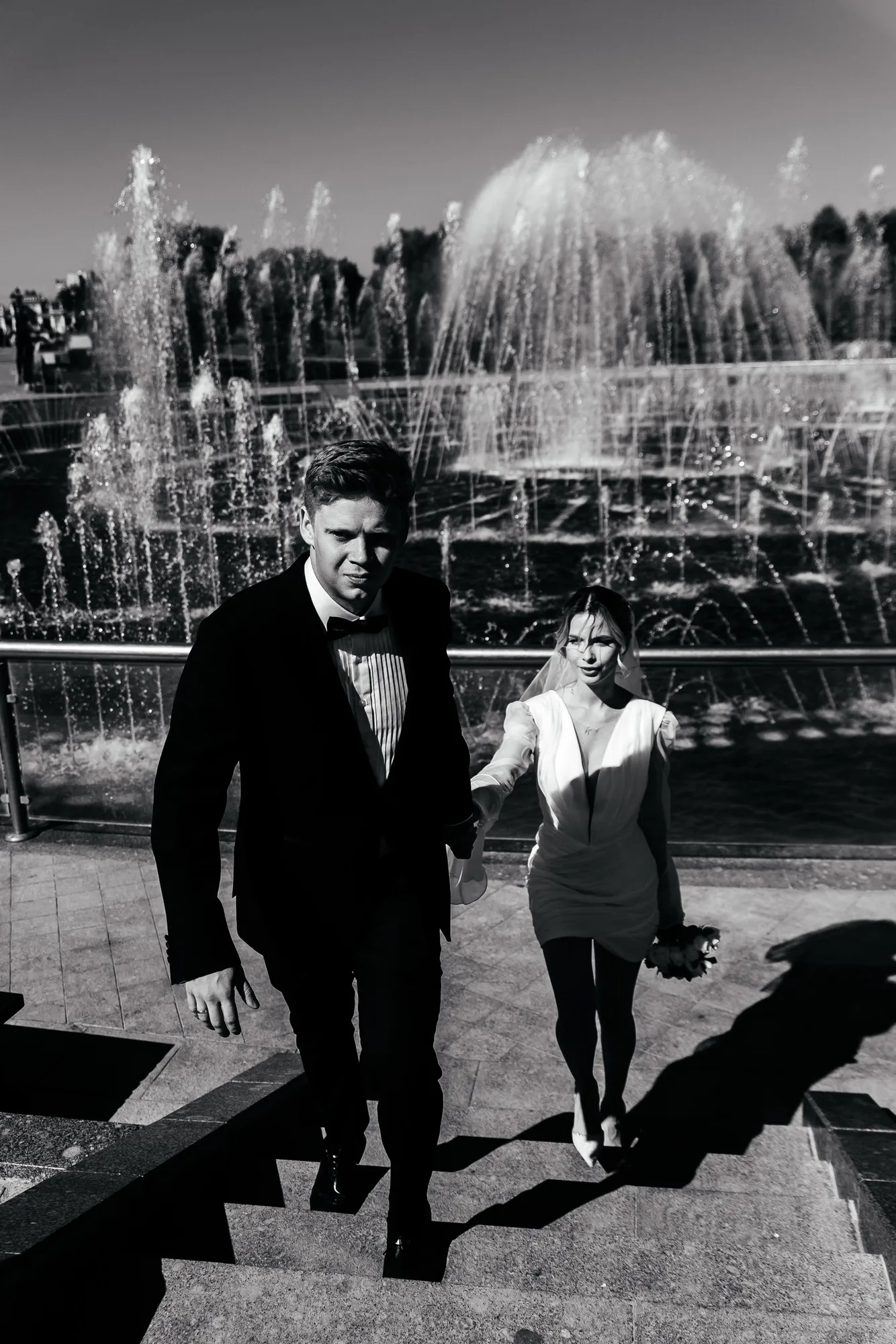 Intimate family wedding photograph of Egor and Ekaterina by Anton Matveev