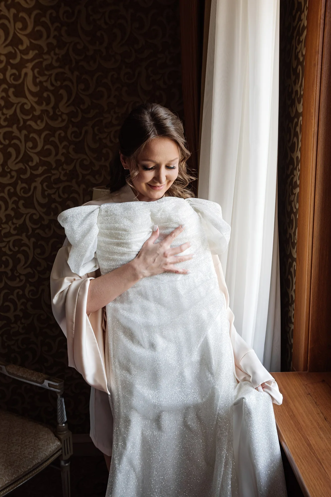 A Wedding Ceremony at Hotel Ukraina photographed by Anton Matveev