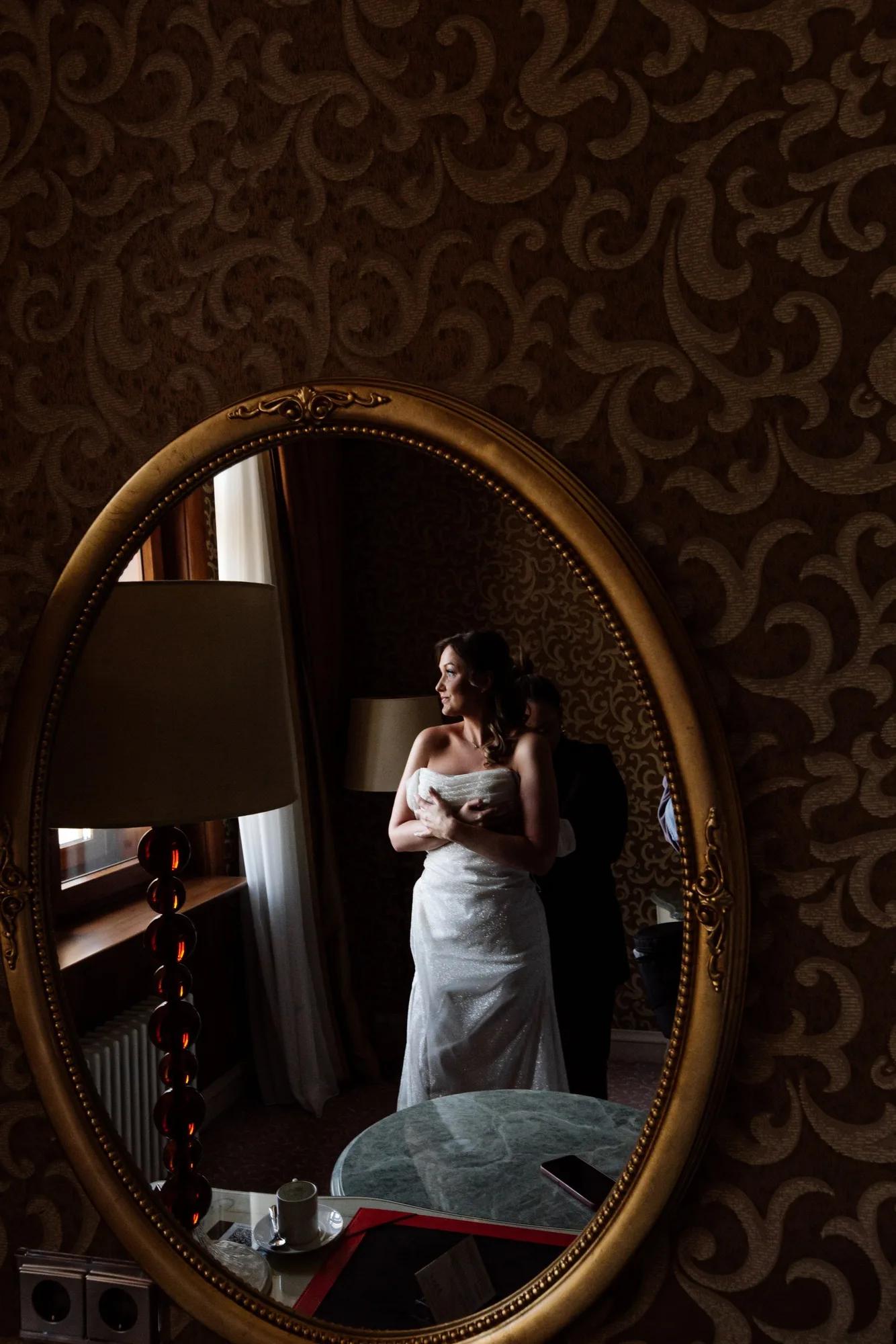 A Wedding Ceremony at Hotel Ukraina photographed by Anton Matveev