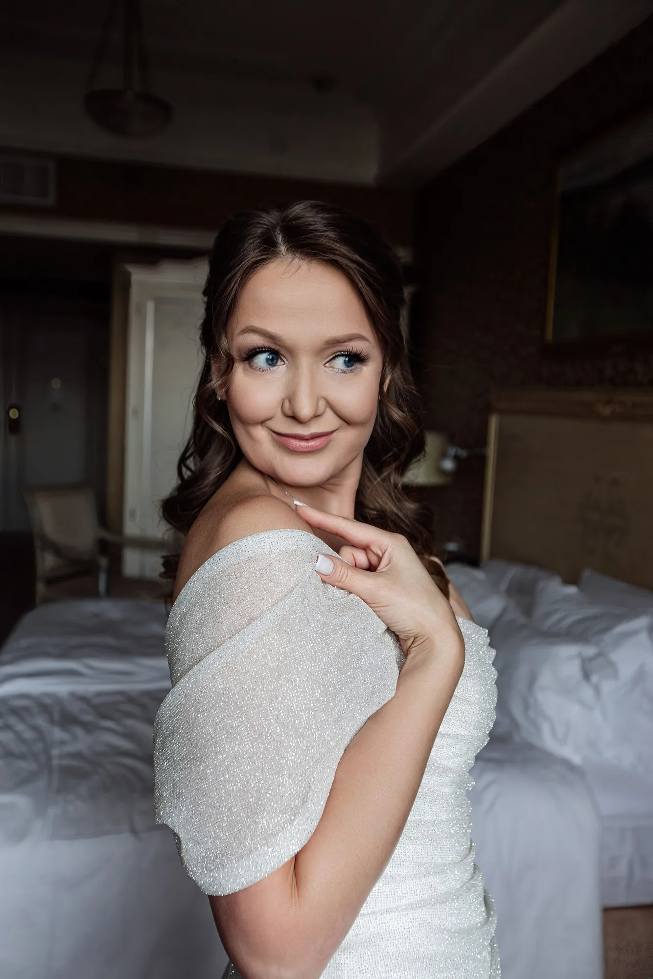 A Wedding Ceremony at Hotel Ukraina photographed by Anton Matveev