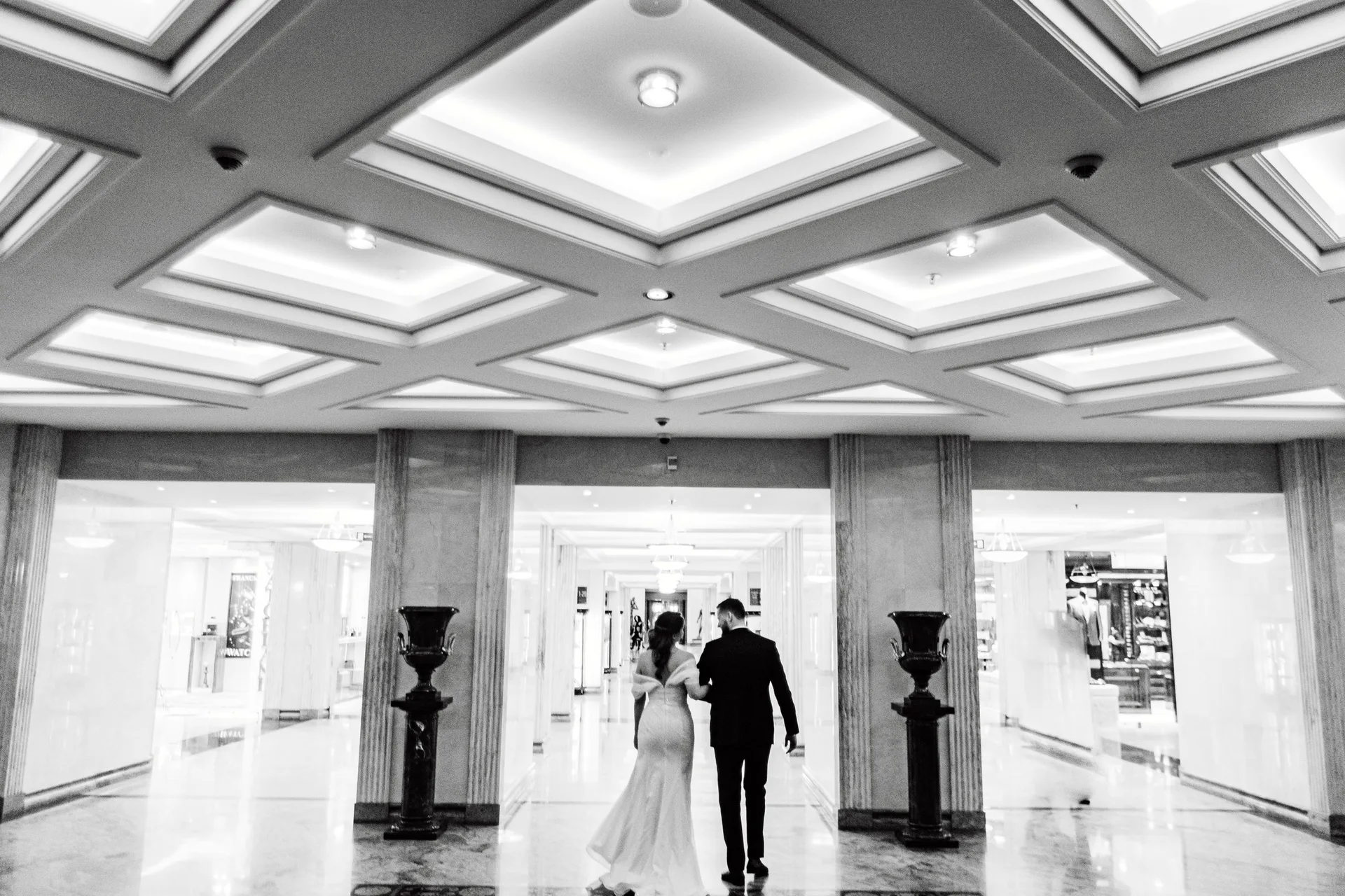 A Wedding Ceremony at Hotel Ukraina photographed by Anton Matveev