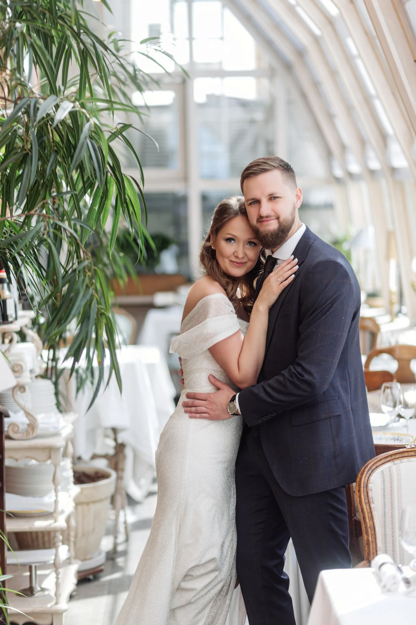 A Wedding Ceremony at Hotel Ukraina photographed by Anton Matveev