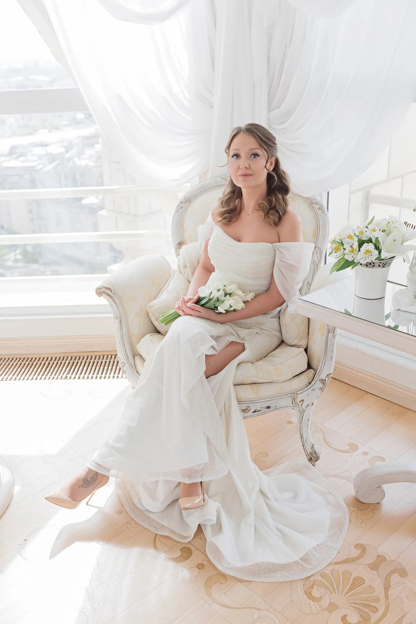 A Wedding Ceremony at Hotel Ukraina photographed by Anton Matveev
