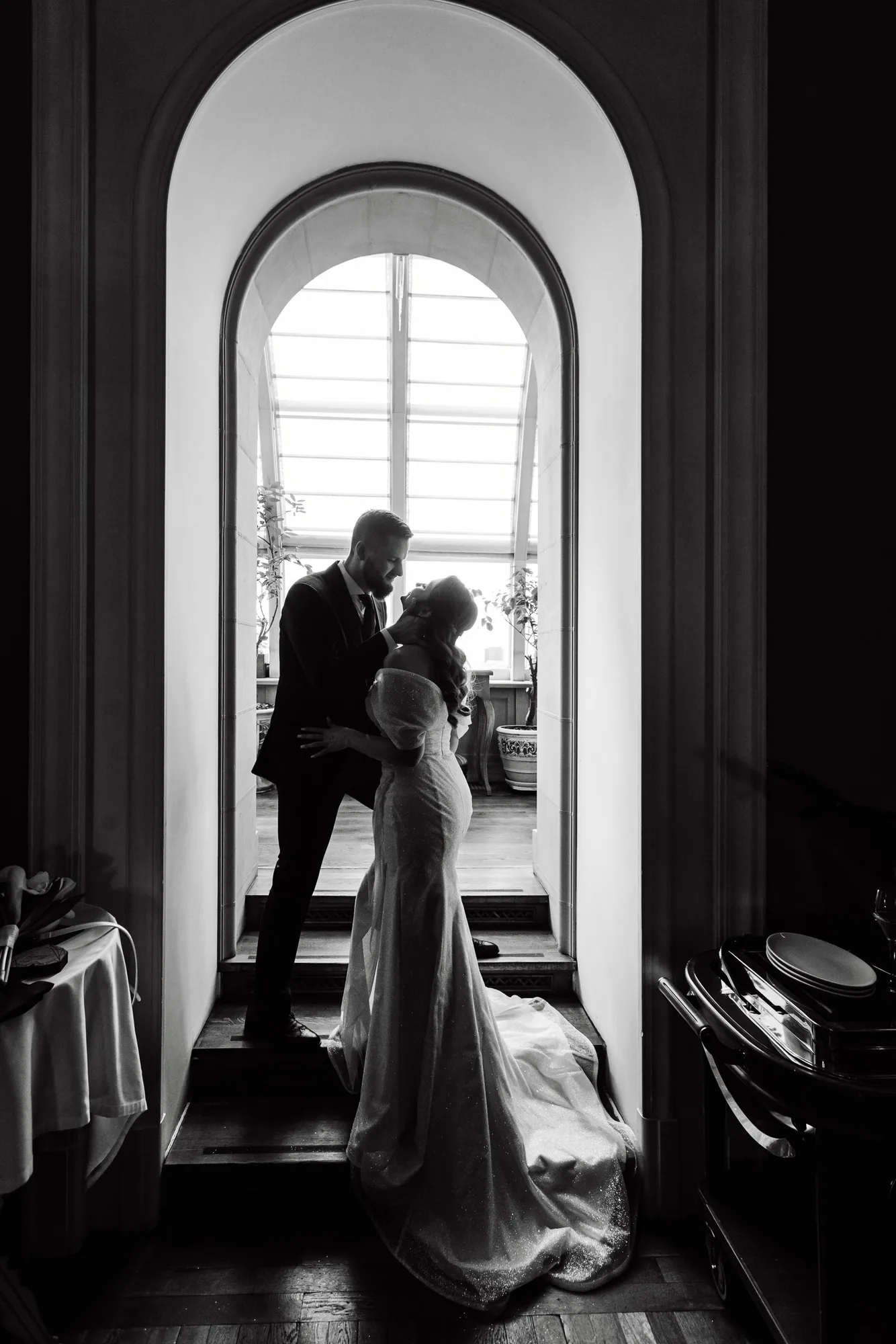 A Wedding Ceremony at Hotel Ukraina photographed by Anton Matveev