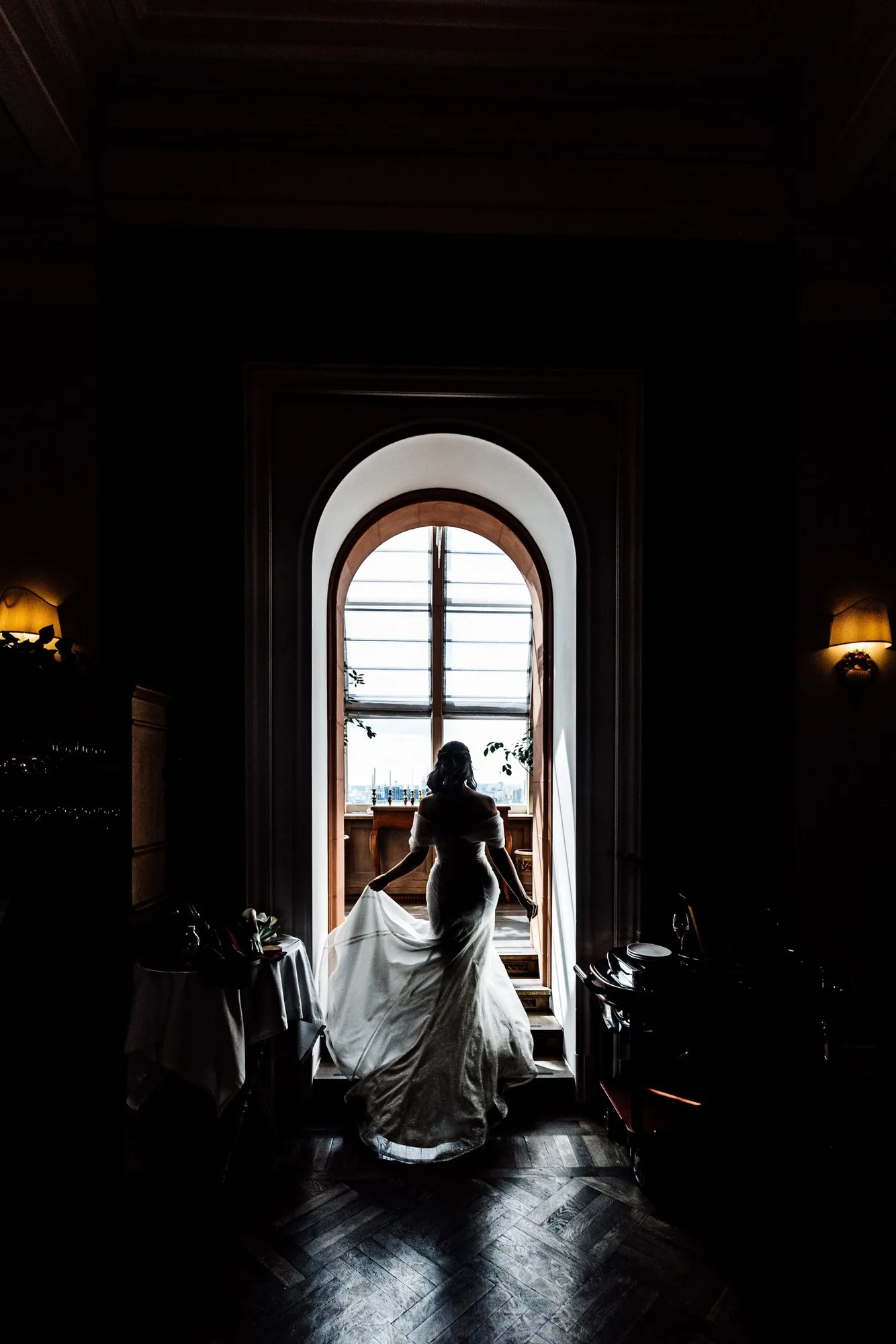A Wedding Ceremony at Hotel Ukraina photographed by Anton Matveev