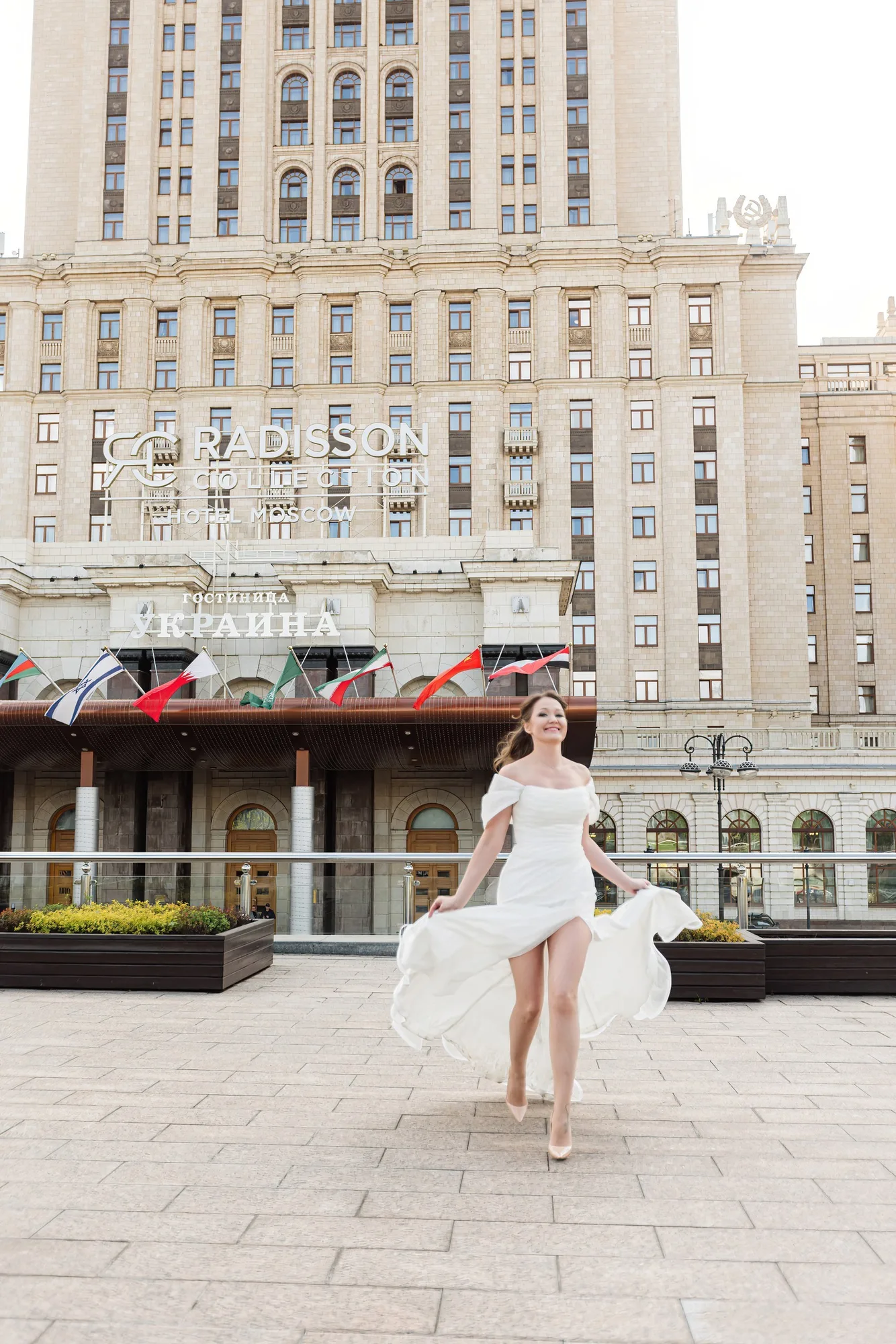 A Wedding Ceremony at Hotel Ukraina photographed by Anton Matveev