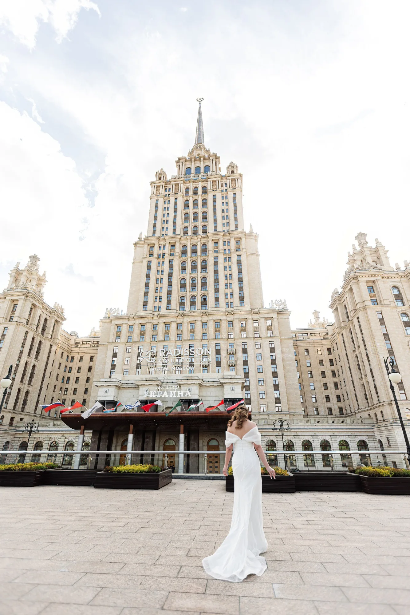 A Wedding Ceremony at Hotel Ukraina photographed by Anton Matveev
