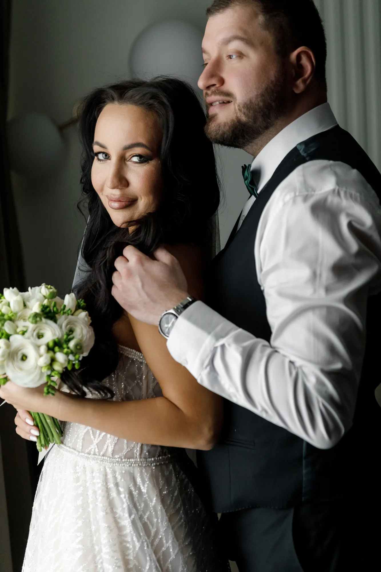 An Intimate Wedding for Two at Movenpick Hotel photographed by Anton Matveev