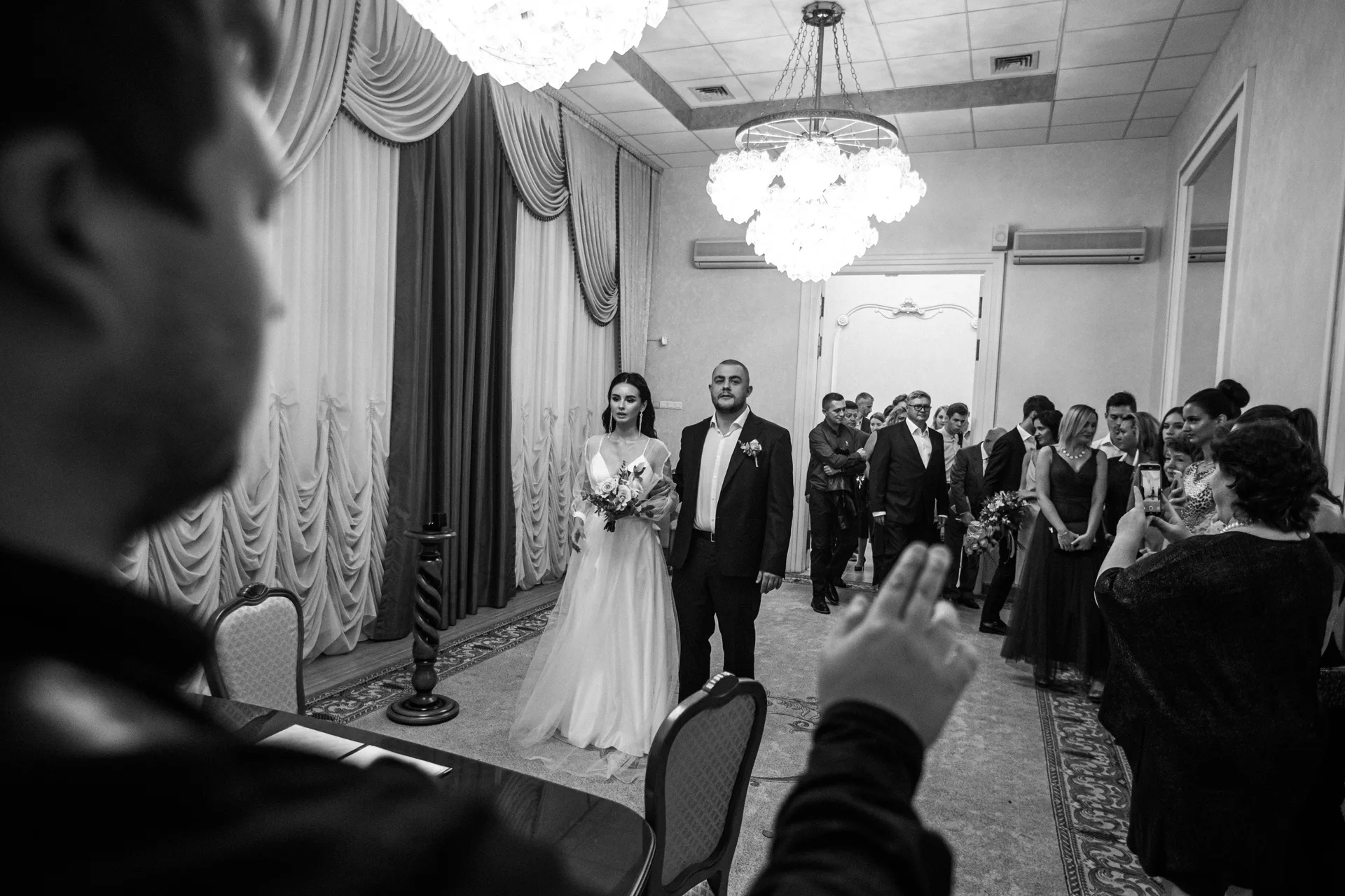 Moscow Wedding No. 1 photographed by Anton Matveev