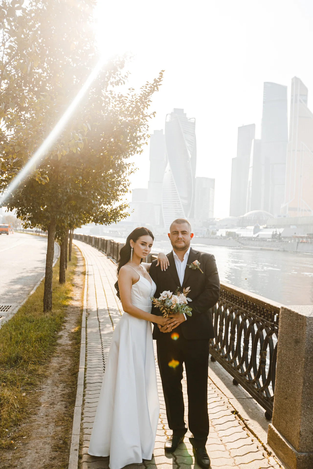 Moscow Wedding No. 1 photographed by Anton Matveev