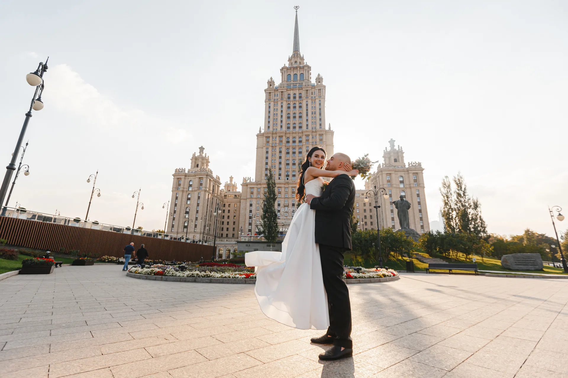 Moscow Wedding No. 1 photographed by Anton Matveev