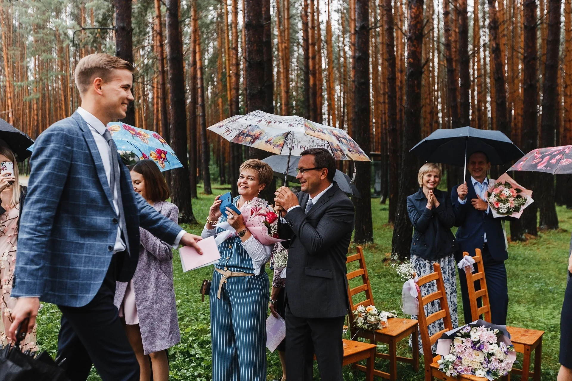 Nikita & Nastya - A Rainy Wedding photographed by Anton Matveev