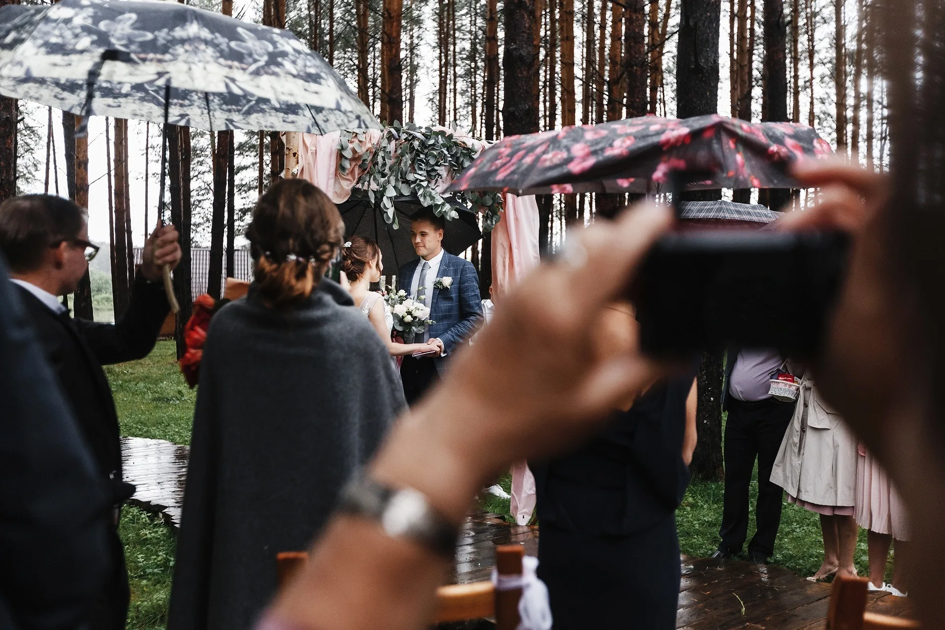 Nikita & Nastya - A Rainy Wedding photographed by Anton Matveev