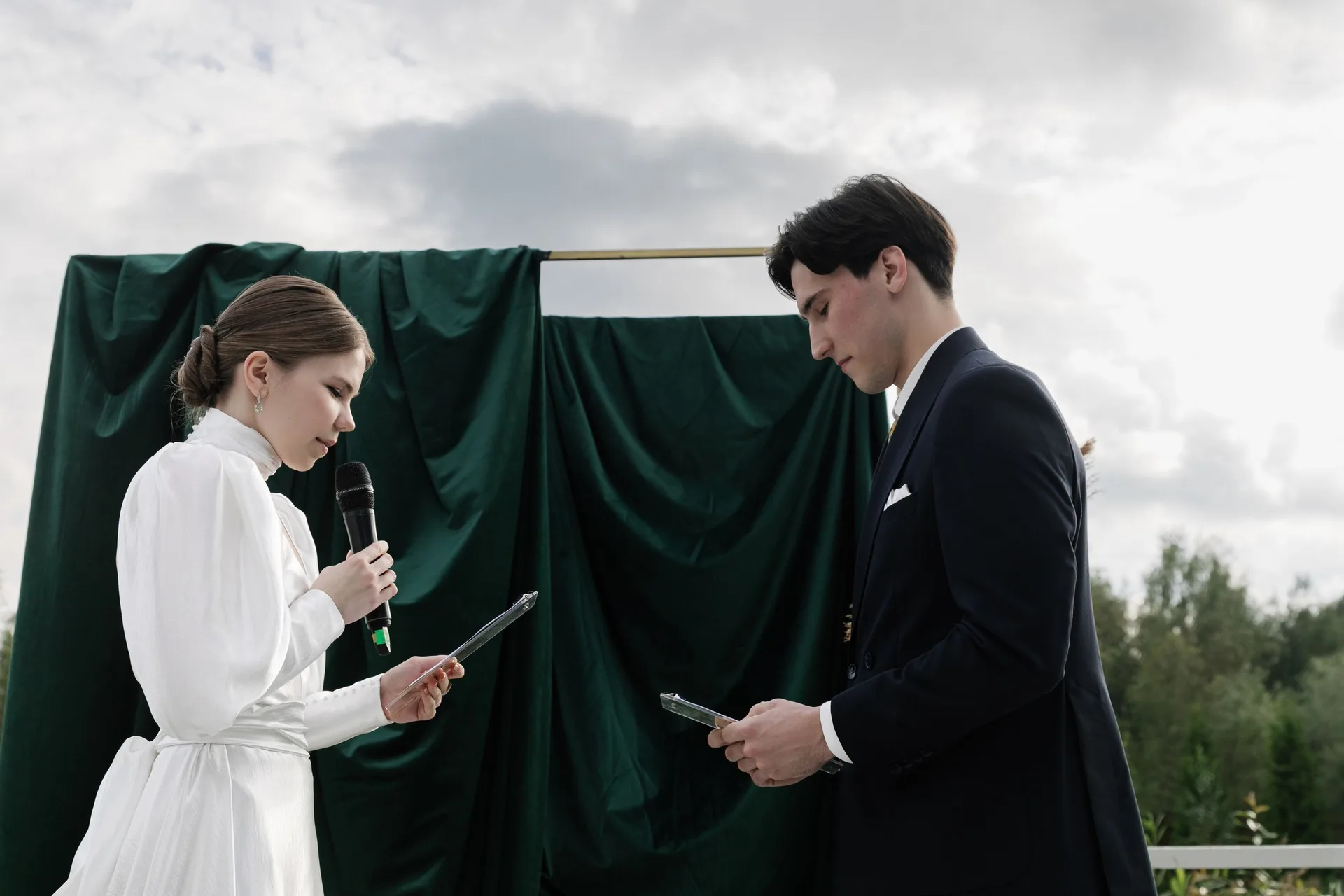Slava & Zhenya - A Wedding for Two photographed by Anton Matveev