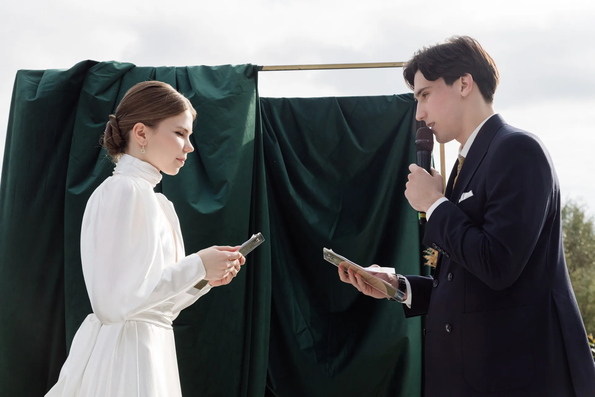 Slava & Zhenya - A Wedding for Two photographed by Anton Matveev