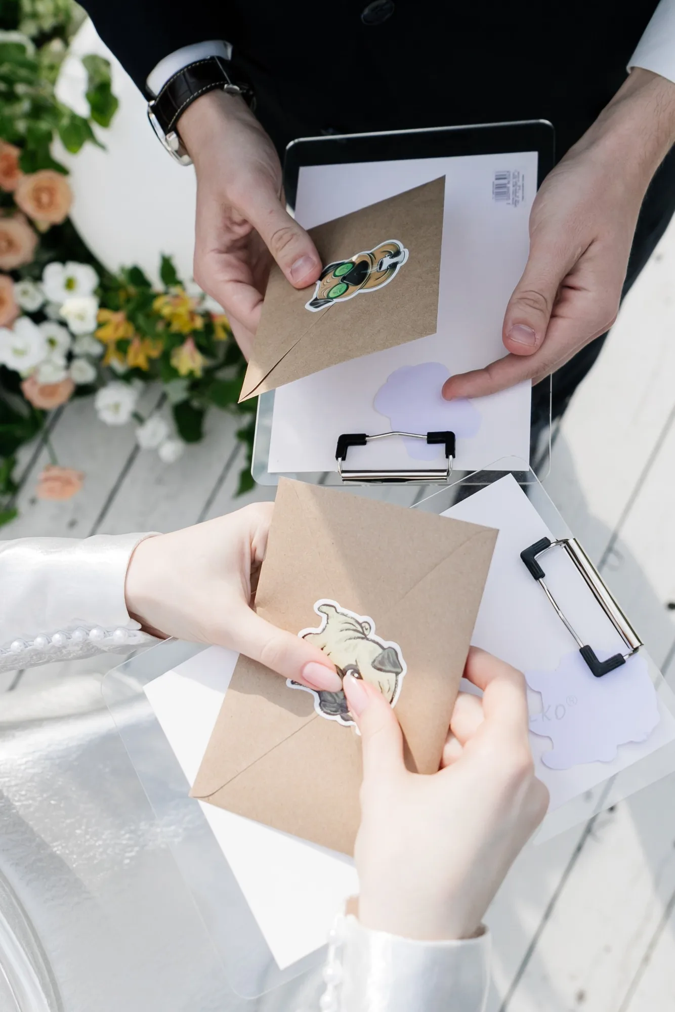 Slava & Zhenya - A Wedding for Two photographed by Anton Matveev