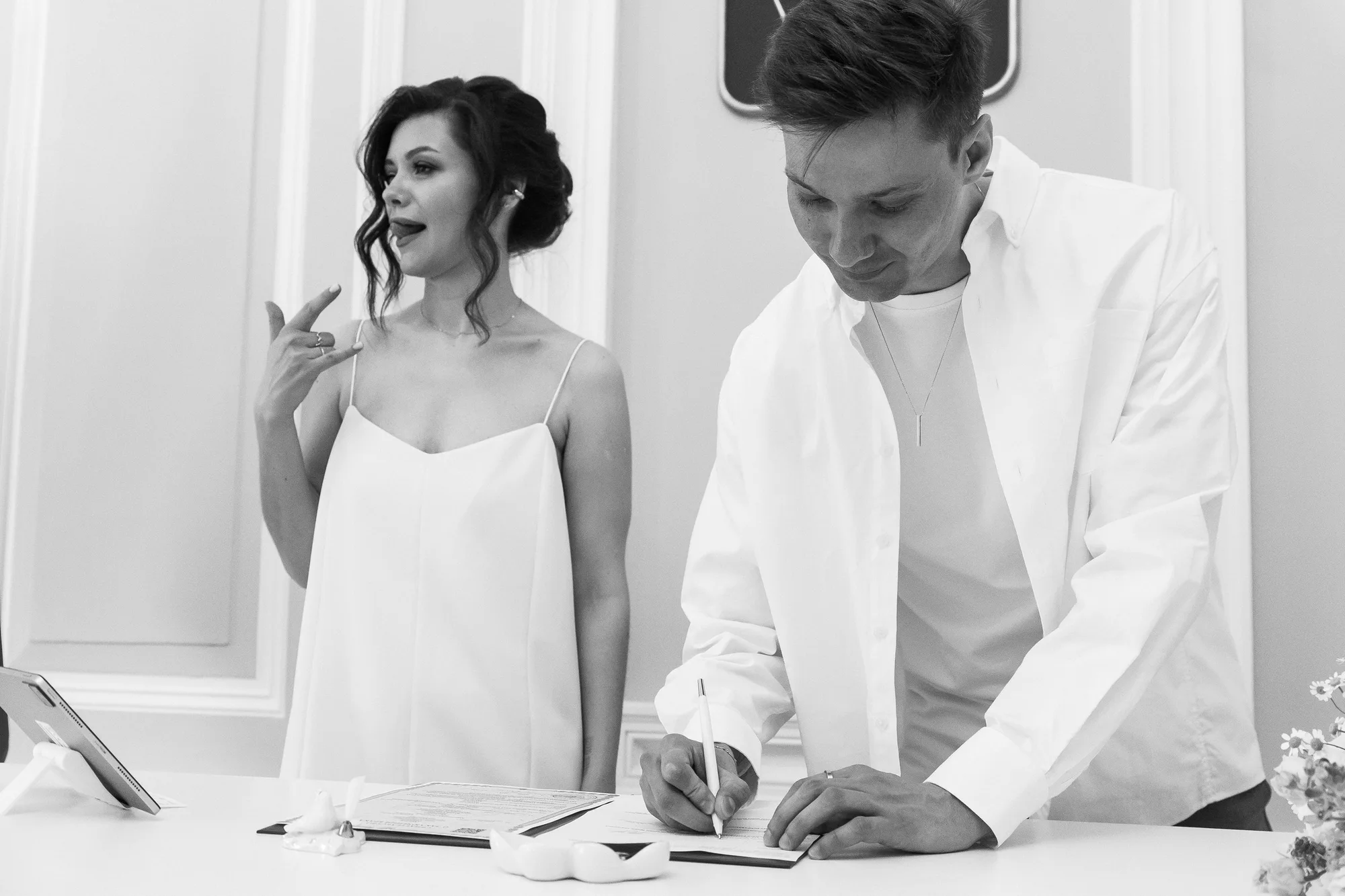 A Wedding for Two photographed by Anton Matveev