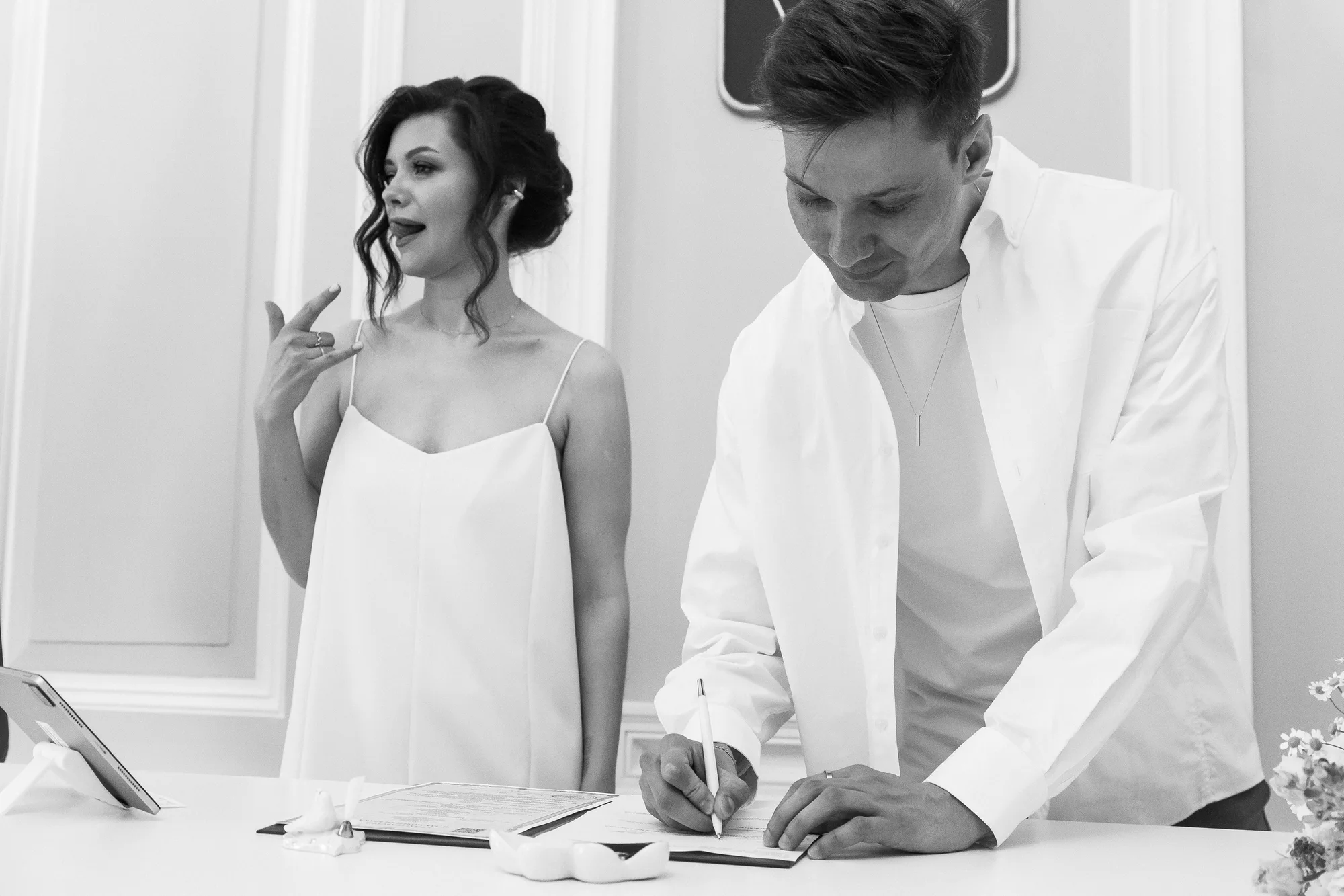 A Wedding for Two photographed by Anton Matveev