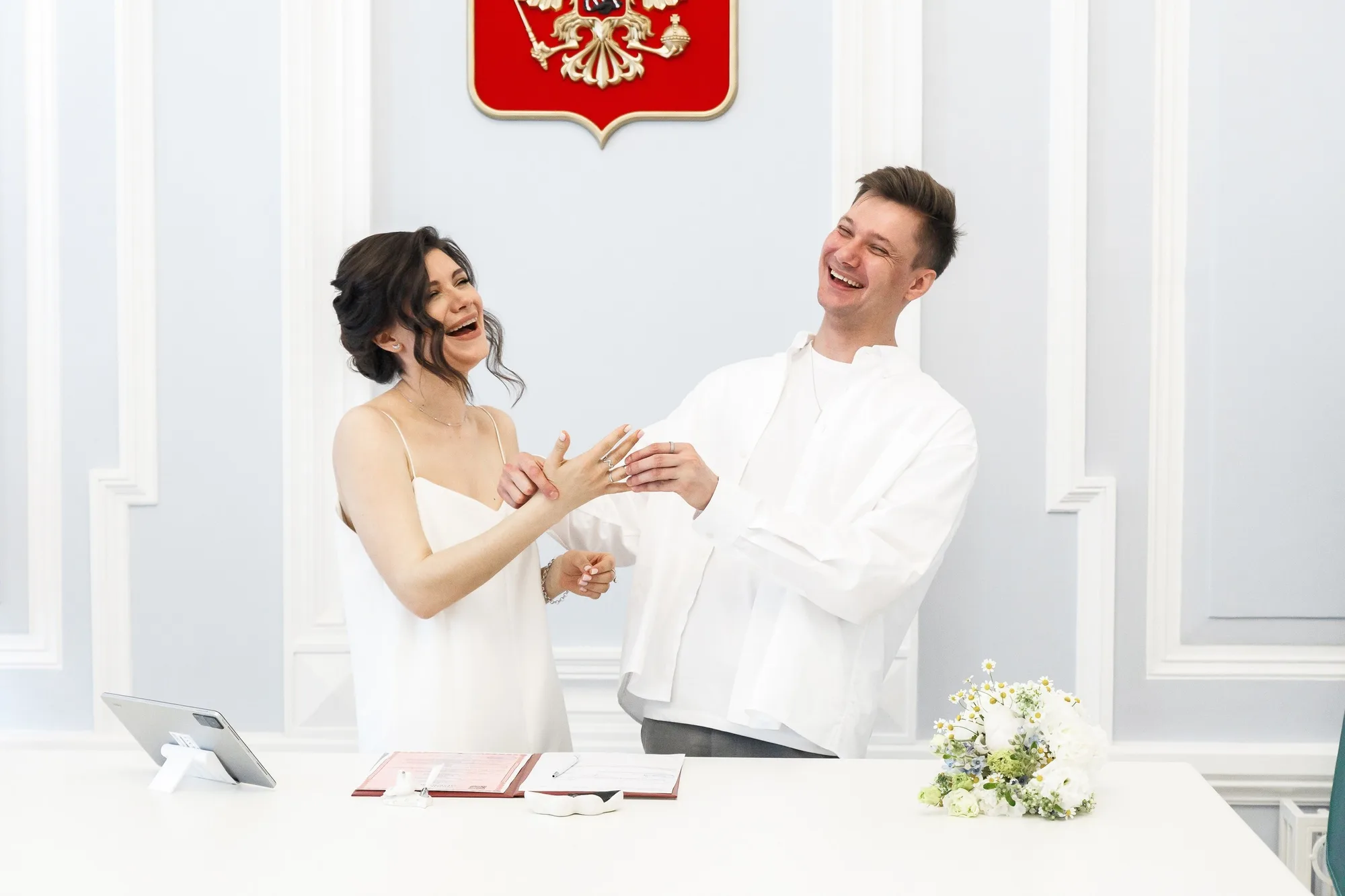 A Wedding for Two photographed by Anton Matveev